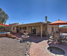 Tucson Retreat with Patio, Yard and Mtn Views!