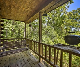 Secluded Studio with Deck, about 8 Miles to Beaver Lake!