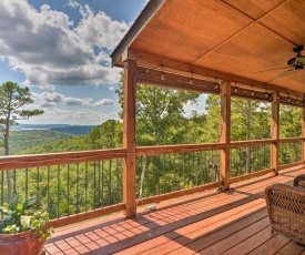 Spacious Log Cabin with Fire Pit and Game Room!