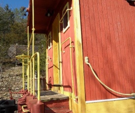 Livingston Junction Cabooses and Cabin