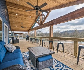 Upscale Riverfront Home with Beach and Fire Pit!