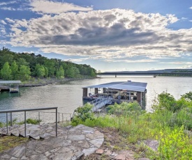 Upscale Lake Retreat with Boat Slips on Greers Ferry!