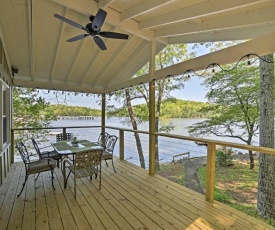 Serene Lakefront Harrison Cottage with Dock and Views!