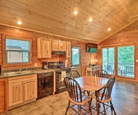 Heber Springs Retreat with Riverfront Patio and Dock!