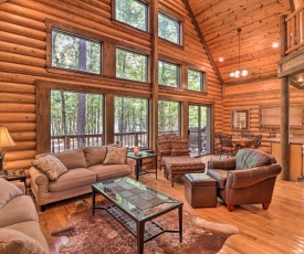 Greers Ferry Cabin Large Deck and Fire Pit!