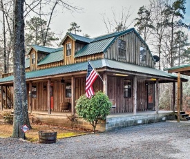 Greers Ferry Lake Home with 2 Decks, BBQ and Fire Pit!