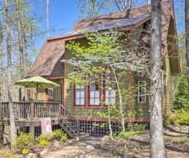 Cheery Hot Springs Studio with Deck and River Access!