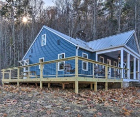 Hot Springs Home with Fire Pit and Deck, Walk to the AT!