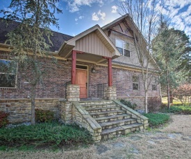 Lake Hamilton Retreat with Hot Tub and Dock!