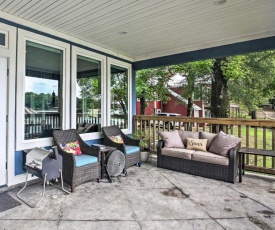 Lakefront Home with Outdoor Living Area, Kayaks, Dock