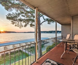 Sunset-View Resort Condo on Lake Hamilton!