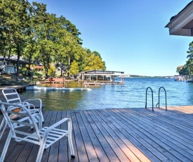 Lake Cabin with Dock in Hot Springs National Park!