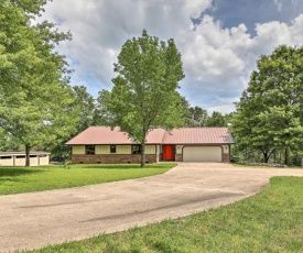 6-Acre Rogers Retreat with Ramps on Beaver Lake