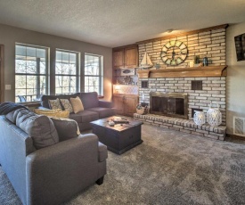 Spacious Home on Beaver Lake with Deck and Fire Pit!