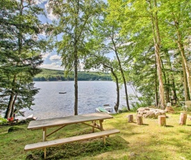 Hartford Cabin with Hot Tub, Fire Pit and Kayaks!