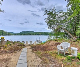 Hartford Cottage with Dock and Private BCH on Bear Pond