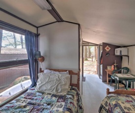 Lakefront Hartford Cabin with Canoe and Boat Ramp