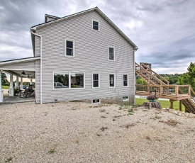 Lakefront Renovated Apt on Hermann Wine Trail!