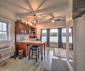 Lakefront Studio Guest Home on Hermann Wine Trail!