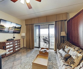 New Listing! 9th-Floor River-View Condo with Balcony condo