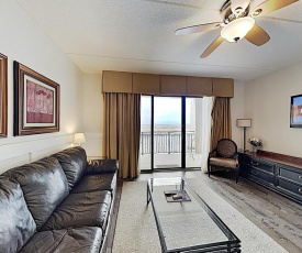 New Listing! Lovely Riverfront Condo with Balcony condo