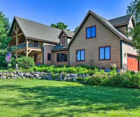 Luxe Countryside Lodge Steps to Raccoon River