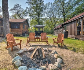 Cabin on Rush Lake with Tiki Bar, Grill and Kayaks!