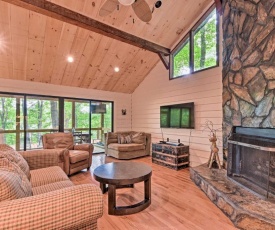 Blue Ridge Lake Cabin with Boat Dock and Hot Tub!