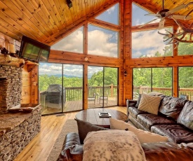 Blue Vista, Breathtaking Mtn Views, 3 Fireplaces, Hot Tub, Games, 10 Min from DT Blue Ridge!