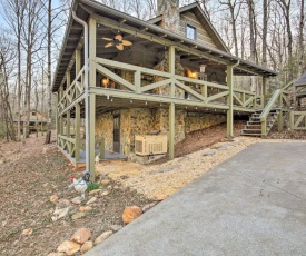 Charming Blue Ridge Cabin with Hot Tub and Grill!