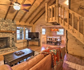 Warm and Rustic Fishing Abode with Toccoa River Access