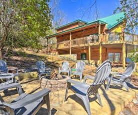 Prince Mountain Retreat with Hot Tub and Views!