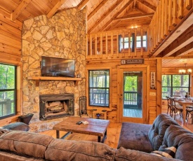 Upscale Cabin with Hot Tub - 4 Mi to Blue Ridge