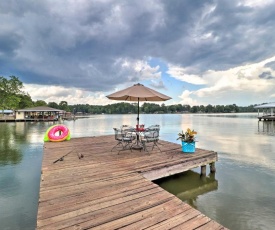 Eatonton Home with Dock and Lake Sinclair Views!