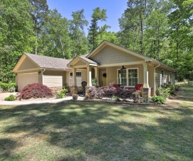 Idyllic Eatonton House with Patio, Lake Access!