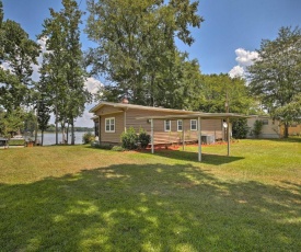 Lake Sinclair Waterfront Home with Fire Pit and Dock