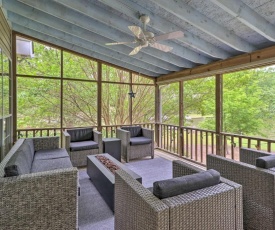 Lakefront House with Private Dock and Fire Pit!